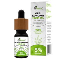 BigRelaksik Hemp Oil Full Spectrum 5% 500mg suplement diety w kroplach Olej Konopny 10ml