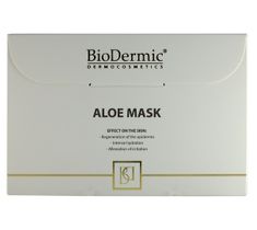 BioDermic Aloe Mask maska aloesowa oczyszczająco-łagodząca w płacie 25ml