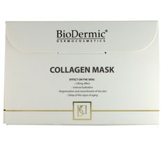 BioDermic Maska kolagenowa ujędrniająco-wygładzająca w płacie 25ml