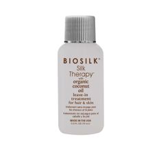 BioSilk Silk Therapy With Organic Coconut Oil Leave-In Treatment For Hair&Skin olejek do włosów i ciała 15ml