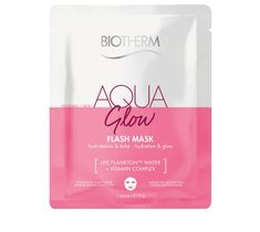 Biotherm Aqua Glow Flash Mask nawilżająca maseczka w płachcie do twarzy (31 g)