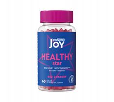 Bodymax Joy Healthy Star energia i odporność suplement diety o smaku malinowym (60 żelek)