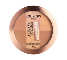 Bourjois Always Fabulous Bronzing Powder bronzer uniwersalny rozświetlający 001 Medium (9 g)