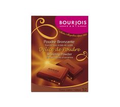 Bourjois Delice de Poudre puder brązujący nr 52 o zapachu czekolady Peaux mates/halees