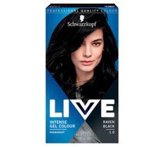 Schwarzkopf Live Intense Gel Colour koloryzacja do włosów w żelu 1.0 Raven Black