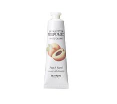 Skinfood Sheabutter Perfumed Hand Cream Peach – krem do rąk o zapachu brzoskwiniowym (30 ml)
