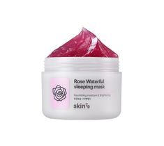 Skin79 – Różana maska rozjaśniająco-złuszczająca całonocna Rose Waterful (100 ml)
