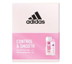 Adidas Zestaw Control & Smooth Women dezodorant 150 ml + żel pod prysznic 250 ml
