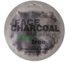 Cafe Mimi Maseczka do twarzy Bambusowy węgiel i drzewo herbaciane (10 ml)