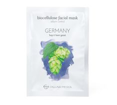 Calluna Medica maseczka Germany Sebum Control Biocellulose Facial Mask regulująca sebum maseczka w płachcie z biocelulozy (12 ml)