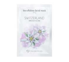 Calluna Medica maseczka Switzerland Lifting Biocellulose Facial Mask liftingująca maseczka w płachcie z biocelulozy (12 ml)