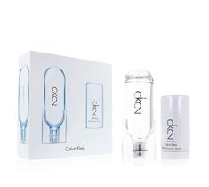 Calvin Klein CK2 zestaw woda toaletowa spray 100ml + dezodorant sztyft 75ml