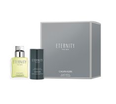 Calvin Klein – Eternity For Men zestaw woda toaletowa spray 100ml + dezodorant sztyft 75ml (1 szt.)