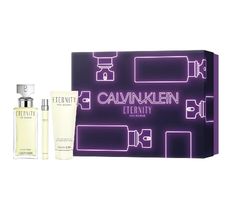 Calvin Klein – Eternity For Women zestaw woda perfumowana spray 100ml + balsam do ciała 100ml + miniatura wody perfumowanej 10ml (1 szt.)