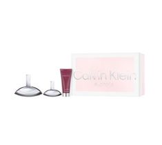 Calvin Klein Euphoria Woman zestaw woda perfumowana spray 100ml + woda perfumowana spray 30ml + balsam do ciała 100ml (1 szt.)