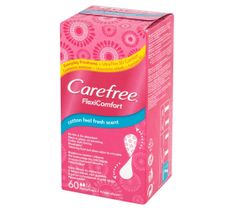 Carefree Flexi Comfort Cotton Feel Fresh Scent wkładki higieniczne 1 op.- 60 szt.