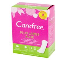 Carefree Plus Large Aloe Wkładki higieniczne 1 op. - 46 szt.