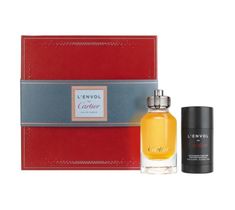 Cartier L'Envol zestaw woda perfumowana spray 80ml + perfumowany dezodorant sztyft 75ml