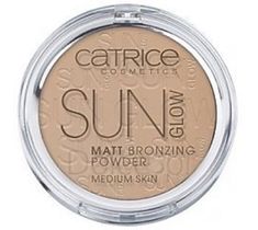 Catrice Sun Glow Matt Bronzing Powder Water Resistant Medium Skin puder brązujący 030 Medium Bronze 9,5g