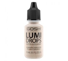 Gosh Lumi Drops Highlighter (rozświetlacz w płynie 002 Vanilla 15 ml)