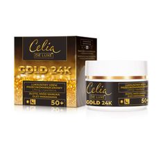 Celia De Luxe Gold 24k 50+ krem przeciwzmarszczkowy (50 ml)