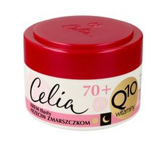 Celia Q10 Witaminy 70+ krem tłusty przeciw zmarszczkom na dzień i noc 50 ml