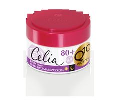 Celia Q10 Witaminy 80+ krem tłusty przeciw zmarszczkom na dzień i noc 50 ml