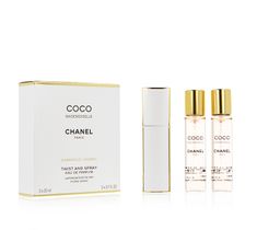 Chanel Coco Mademoiselle woda perfumowana spray z wymiennym wkładem 3x20ml