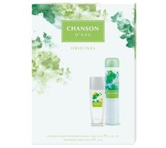 Chanson D'Eau  zestaw prezentowy Original dezodorant naturalny (75 ml) + dezodorant  spray (200 ml)