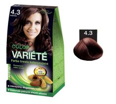 Chantal Variete Color Permanent Color Cream farba trwale koloryzująca 4.3 Tiramisu 50g