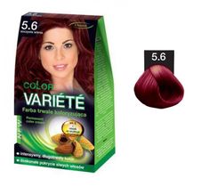 Chantal Variete Color Permanent Color Cream farba trwale koloryzująca 5.6 Soczysta Wiśnia 50g