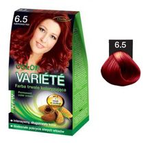 Chantal Variete Color Permanent Color Cream farba trwale koloryzująca 6.5 Rubinowa Noc 50g