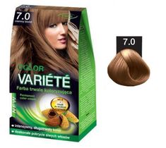 Chantal Variete Color Permanent Color Cream farba trwale koloryzująca 7.0 Ciemny Blond 50g