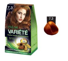 Chantal Variete Color Permanent Color Cream farba trwale koloryzująca 7.3 Koniak 50g