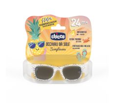 Chicco Okulary przeciwsłoneczne z filtrem UV dla dzieci 24m+ Białe