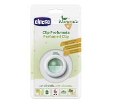Chicco Perfumed Clip zapachowy klips odstraszający komary Zielony