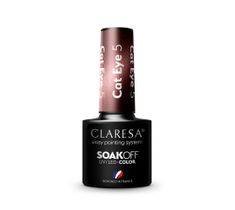 Claresa Soak Off UV/LED Cat Eye lakier hybrydowy 5 (5 g)