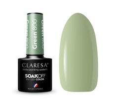 Claresa Soak Off UV/LED Green lakier hybrydowy 800 (5 g)