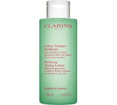 Clarins Purifying Toning Lotion tonik oczyszczający do skóry tłustej i mieszanej (400 ml)