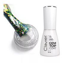 Clavier Luxury Gem Top Coat hybrydowy lakier nawierzchniowy G03 Opal 10ml