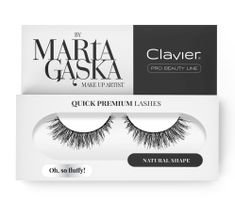 Clavier Quick Premium Lashes rzęsy na pasku Oh So Fluffy 3D SK57