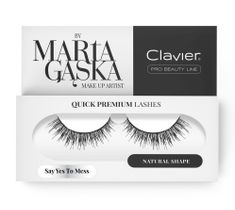 Clavier Quick Premium Lashes rzęsy na pasku Say Yes To Mess 3D SK09