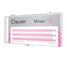 Clavier Vshape Colour Edition kępki rzęs Pink Mix (1 op.)