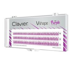 Clavier Vshape Colour Edition kępki rzęs Purple Mix (1 op.)
