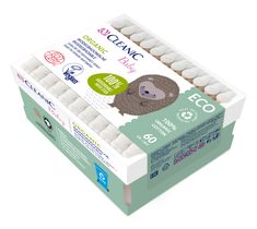 Cleanic – Patyczki dziecięce ECO Baby (60 szt.)