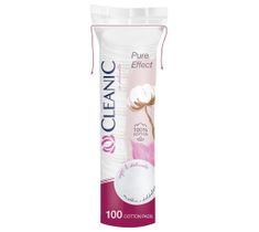 Cleanic Pure Effect płatki kosmetyczne okrągłe (100 szt.)