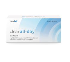 Clearlab Clear All-Day miesięczne soczewki kontaktowe -2.00 (3 szt.)