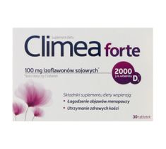 Climea Forte suplement diety łagodzący objawy menopauzy 30 tabletek
