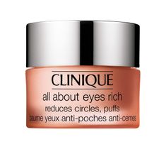 Clinique All About Eyes Rich Bogaty krem redukujący sińce pod oczami, opuchliznę oraz linie i drobne zmarszczki 15 ml