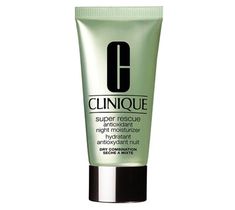 Clinique Super Rescue Antioxidant Night Moisturizer Normal/Dry Skin krem nawilżający o właściwościach przeciwutleniających (50 ml)
